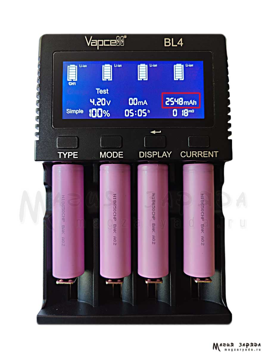 BAK N18650CNP 30A 2500mAh